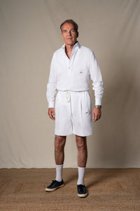 White Plain Polo Casual Shirt