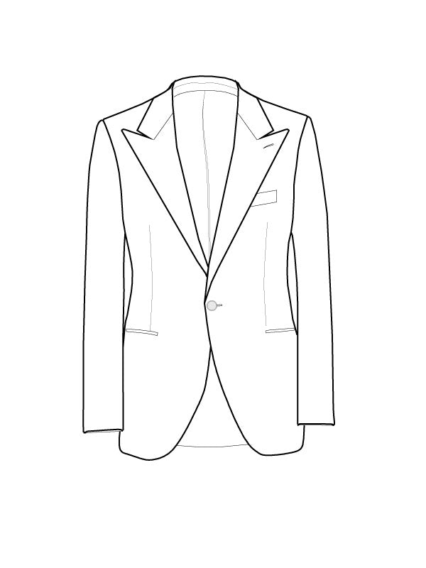 Chaqueta 1 Botón - Esmoquín