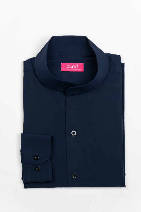 Camisa Fibra Bambu Navy