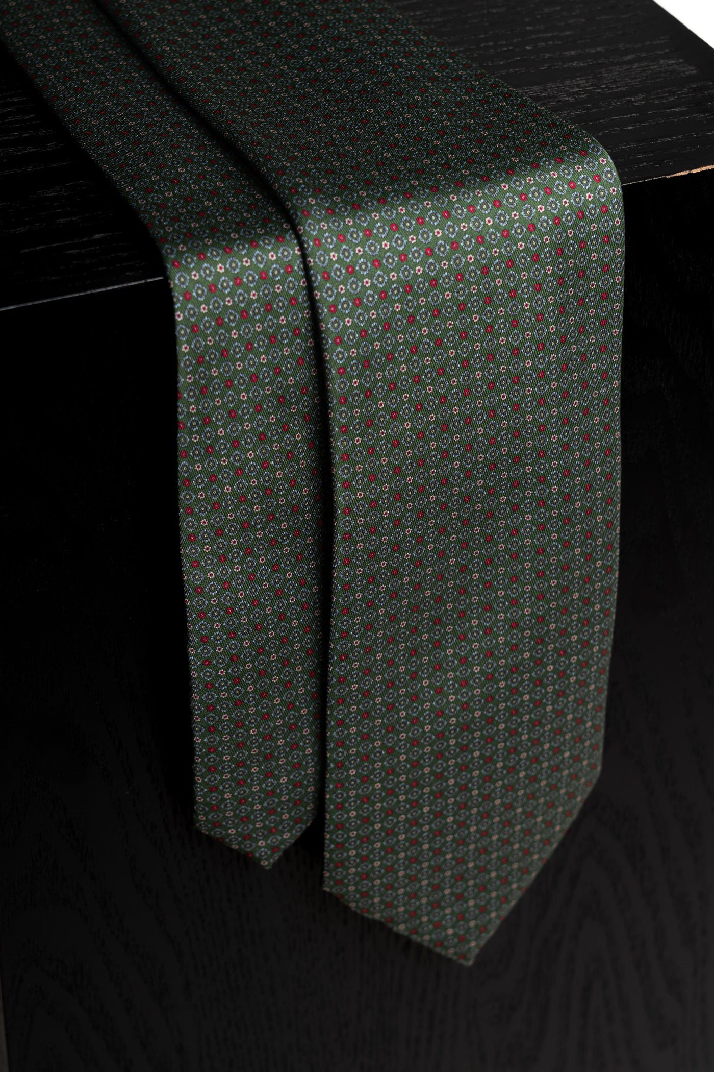 Corbata Microflowers Green