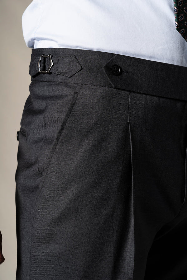 Middle Grey 3 Pieces Suit - Traje a medida BUND