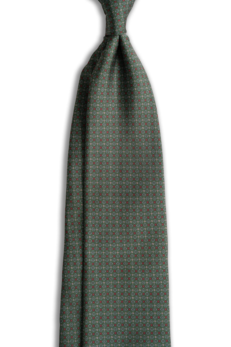 Corbata Microflowers Green