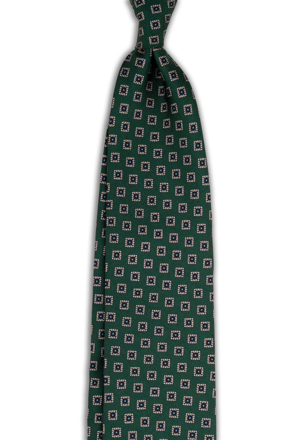 Corbata Cuadros Verde