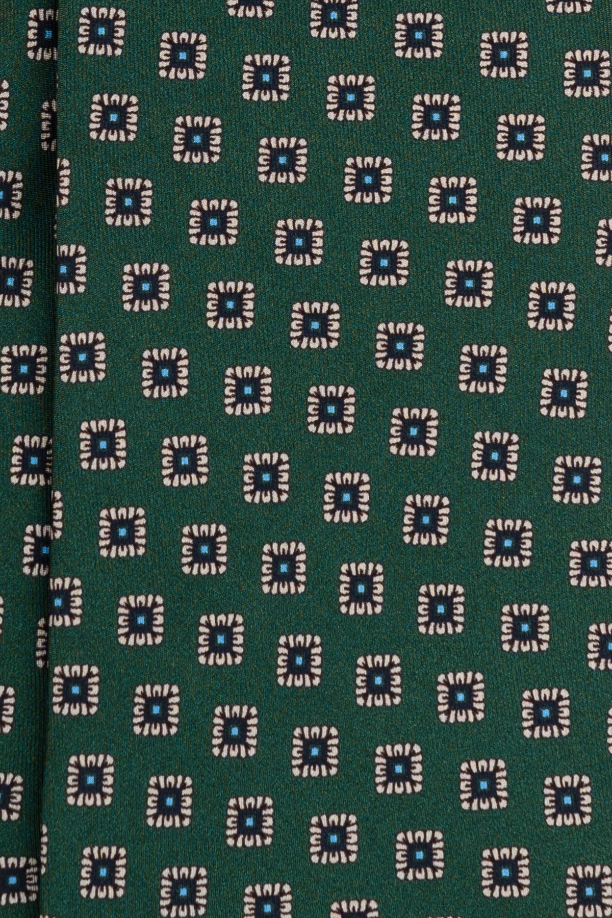 Corbata Cuadros Verde