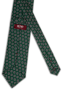 Corbata Cuadros Verde