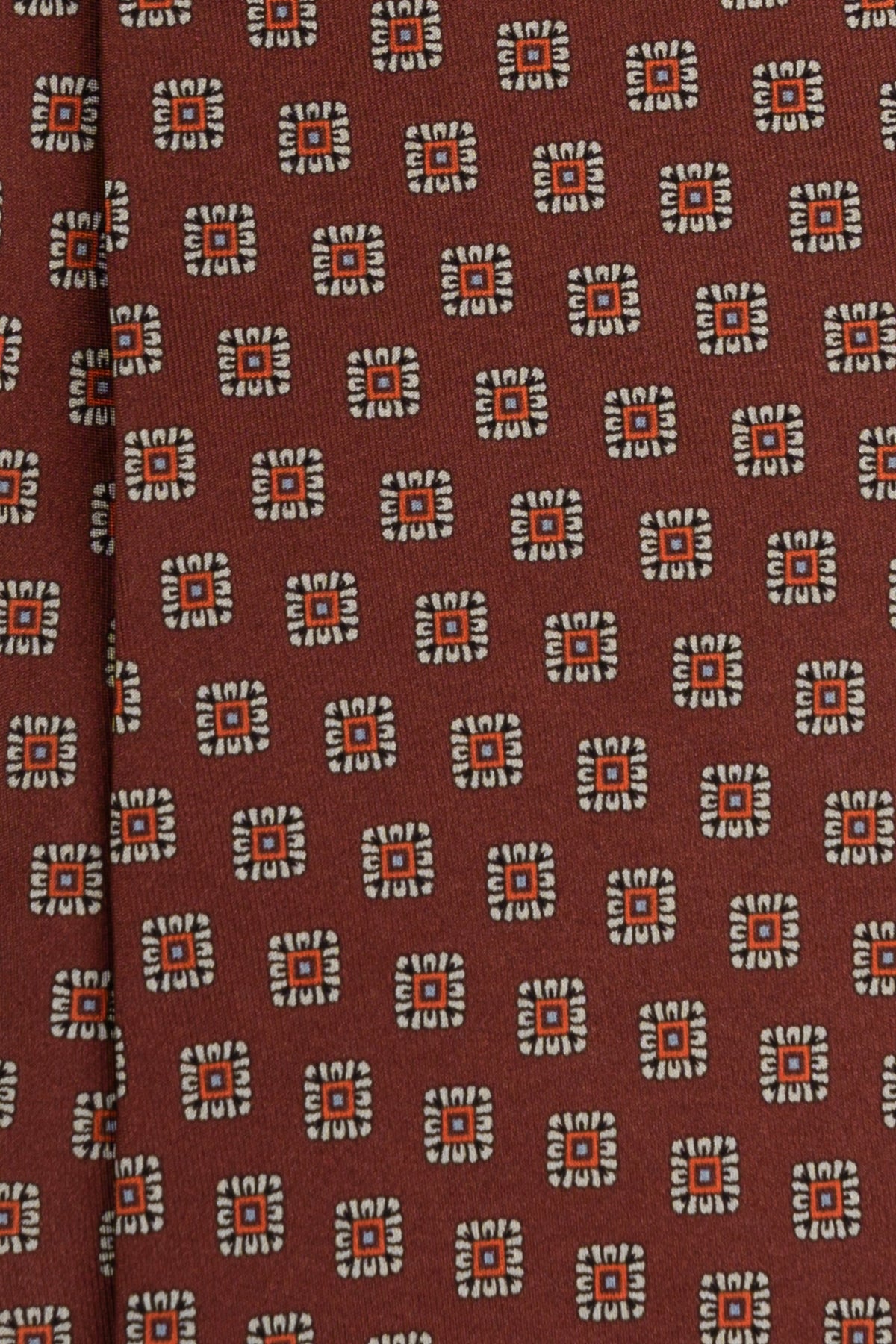 Corbata Cuadros Burdeos