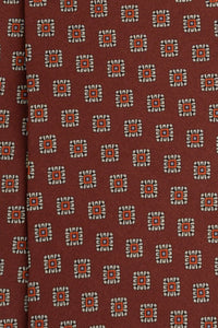 Corbata Cuadros Burdeos