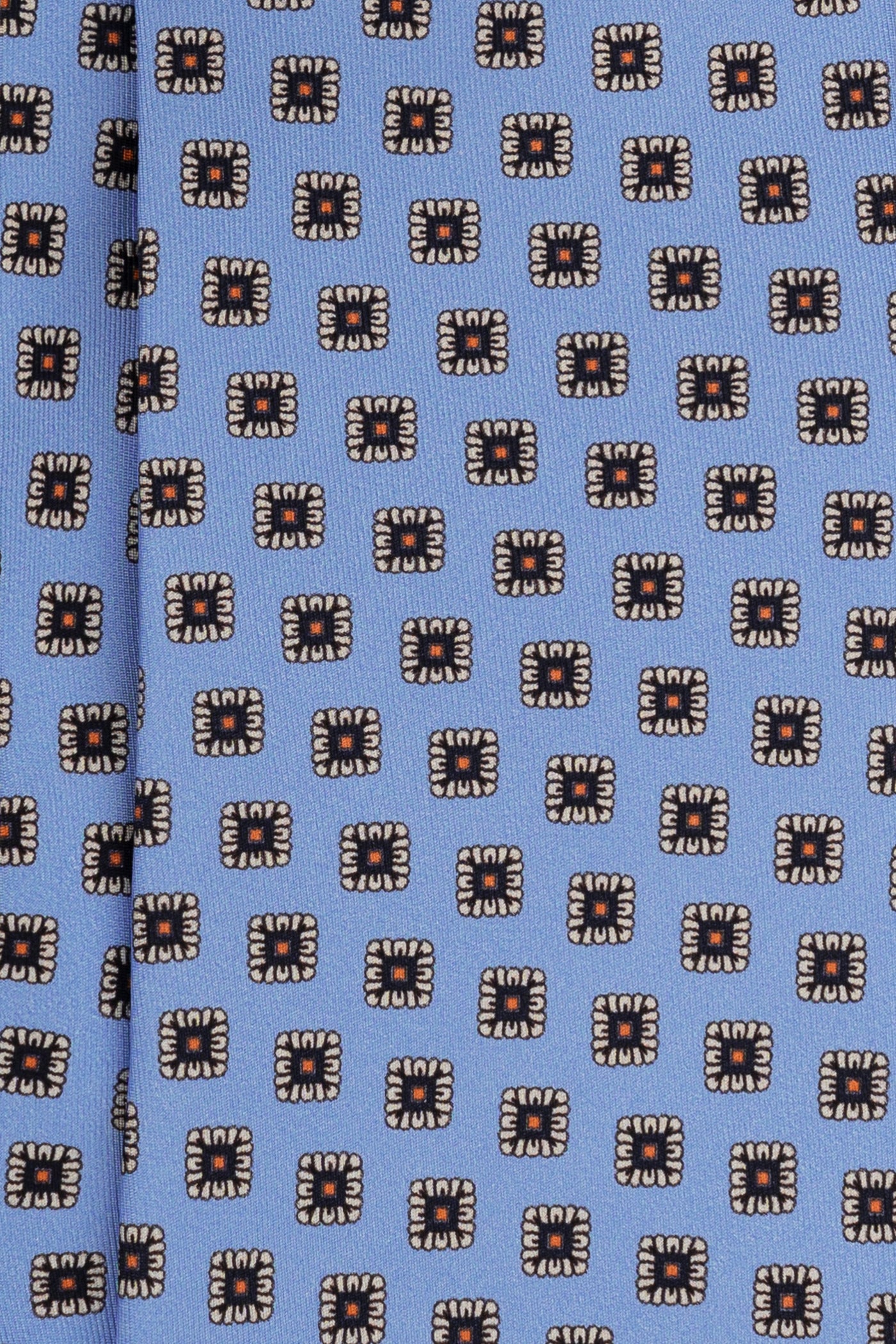 Corbata Cuadros Azul