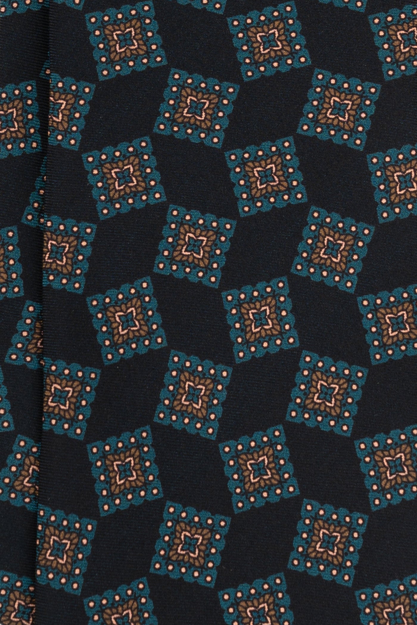Corbata Geométrica Navy