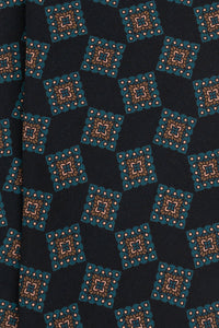 Corbata Geométrica Navy