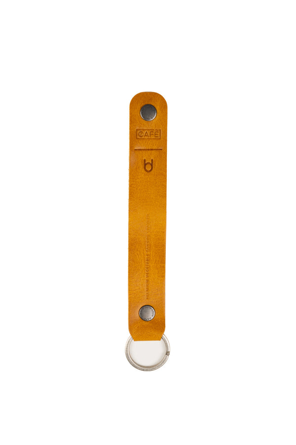Llavero de Piel Spicy Mustard