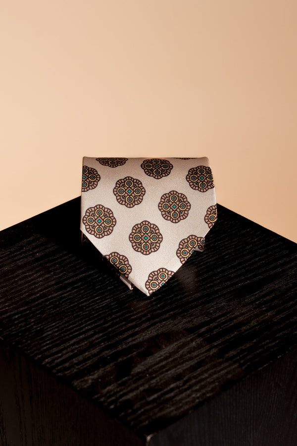Corbata Beige Maya