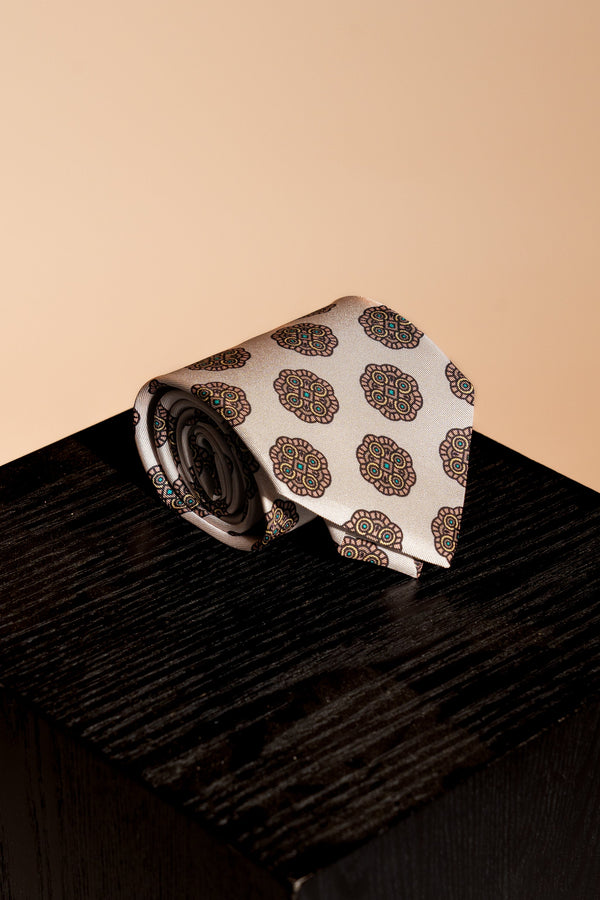 Corbata Beige Maya