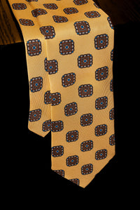 Corbata Aztec Yellow