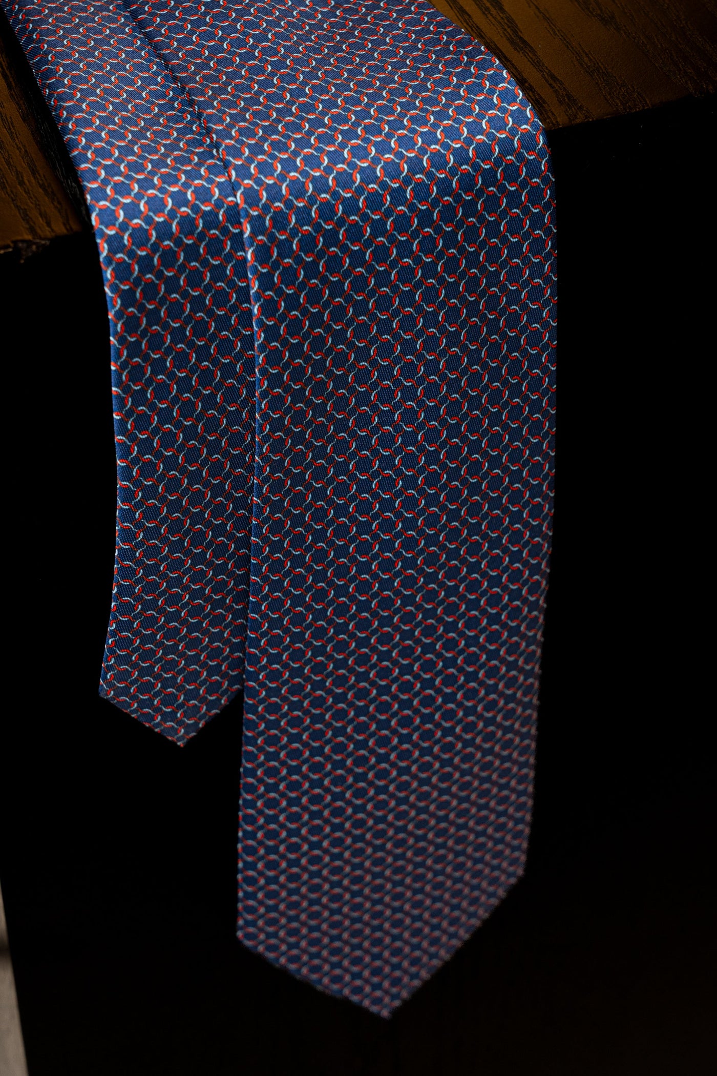 Corbata Enlazada Navy