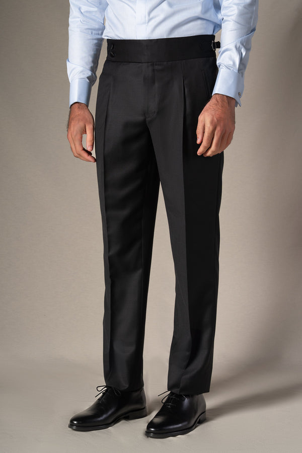 Black Tuxedo Pants - Esmoquin a medida BUND