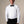 White Pleated Front Tuxedo Shirt - Camisa BUND