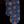 Corbata Maxiflores Azul