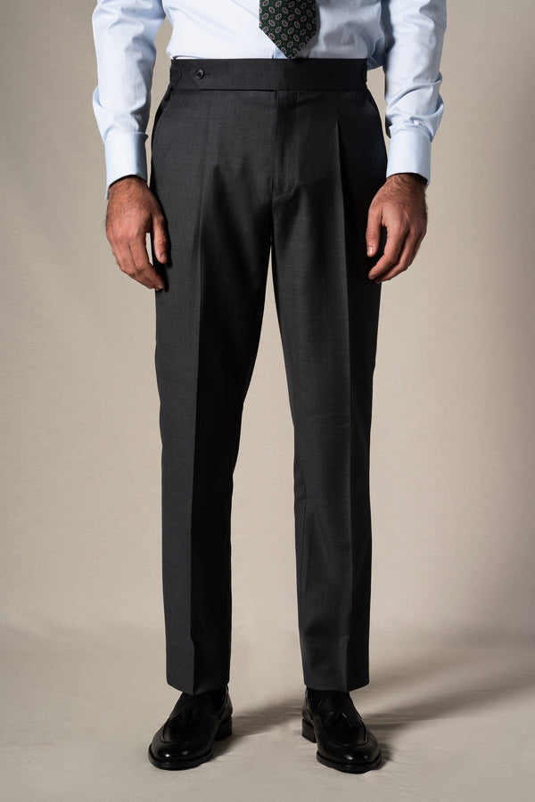 Middle Grey 3 Pieces Suit - Traje a medida BUND
