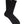 Black Short Ribbed Socks