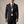 Herringbone Grey Morning Suit Beige Vest - Chaqué BUND
