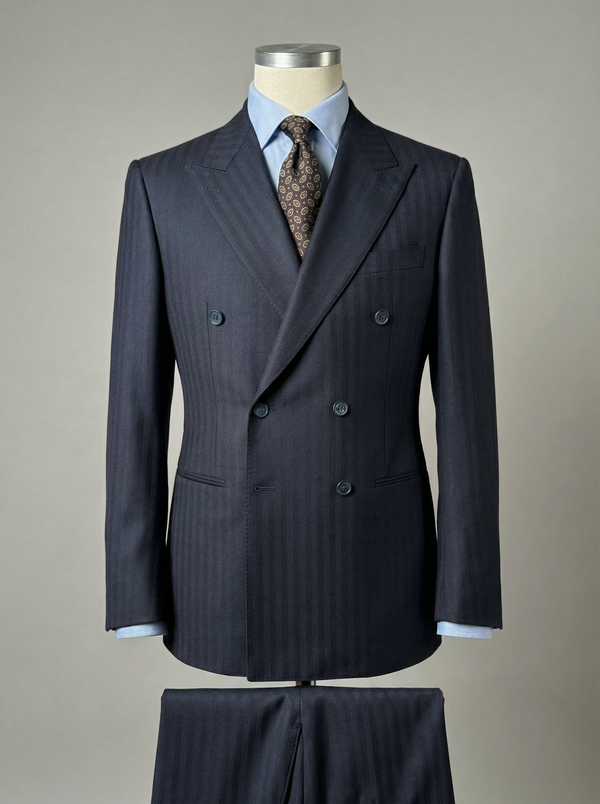 Traje Cruzado Alto 6 Botones